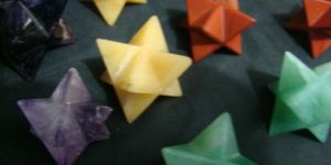 Gemstone Merkaba Star