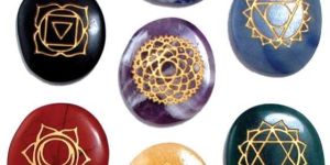Seven Chakra Engraved Set