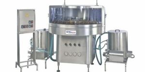 SEMI AUTOMATIC ROTARY BOTTLE WASHING MACHINE