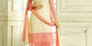 Dinnar Vol-8 Pure Fox Georget Semi Stitched Suits