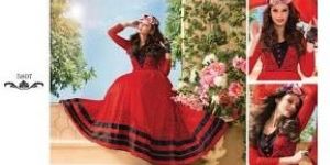 Net Anarkali Suits