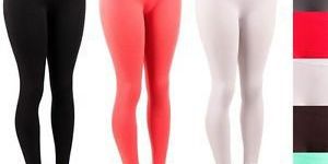 Plain Ankle Length Leggings