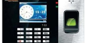 T52 Biometric Fingerprint Time Attendance Machine