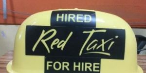 Round Taxi Top Light