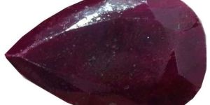 Pear Shaped Ruby Gemstone