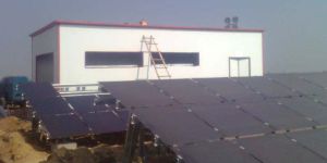 Solar Power Control Room