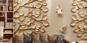 PVC Modern 3D Designer Wallpaper