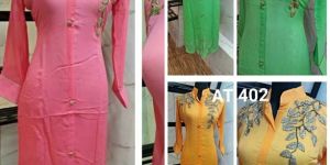 Heavy Embroidery Kurtis