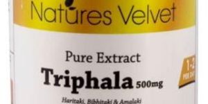 Triphala 500mg Pure Extract 60 Veg Capsules