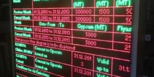 Tricolor Scrolling Message Display