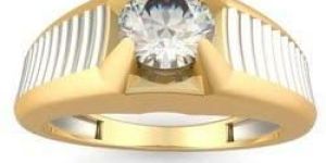 Gold Solitaire Rings