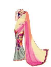 Printed Georgette Sarees
