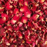 Dried Red Rose Petals