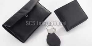 Leather Wallet Set