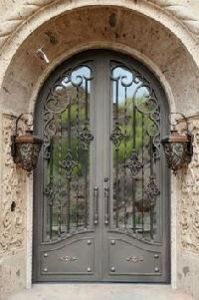 Wrought Iron Door