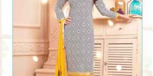 Yellow Color Churidar Suits