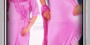 Satin Two Piece Nighty