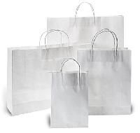 White Craft Paper Bags