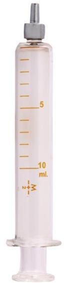 100ml Truth Glass Reusable Syringe with Metal Luer Lock (Pack of 10)