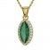 Marquise Emerald & Diamond Necklace