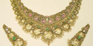 Gold Jadtar Necklaces