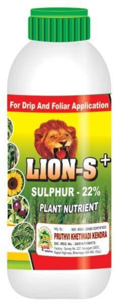 Lion-S+ Sulfur Liquid  Fertilizer