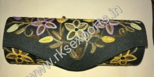 Embroidered Clutch