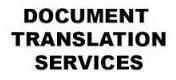 Document Translation Services