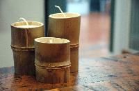 Bamboo Candle