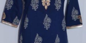 Cotton Embroidered Kurtis