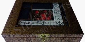 DHOKRA CRAFT WOODEN BOX