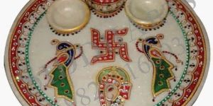 Marble Pooja Thali