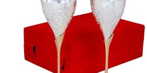 SILVER PLATED GLASS SETS