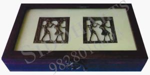 TRADITIONAL DHOKRA CRAFT WOODEN BOX