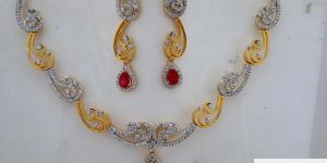 American Diamond Necklace Set