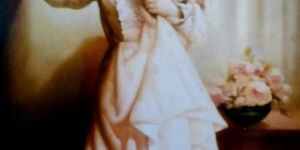 Beautiful Little Girl Oil Painting