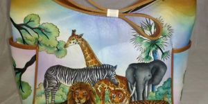 HPSB03 - Hand Painted Leather Handbag