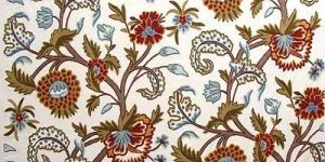 Kashmiri Embroidered Fabric