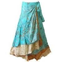 Silk Wraparound Skirts