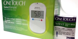 One Touch Select Strips Blood Glucose Monitoring System
