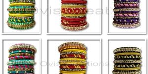 Silk Thread Bridal Bangles