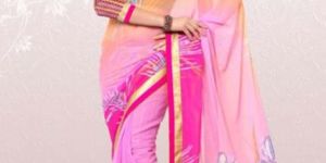 RekhaManiyar Fashions Chiffon Fancy Printed Saree 8511