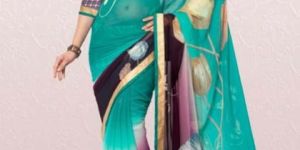 RekhaManiyar Fashions Chiffon Fancy Printed Saree 8512