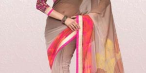 RekhaManiyar Fashions Chiffon Fancy Printed Saree 8516