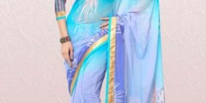 RekhaManiyar Fashions Chiffon Fancy Printed Saree 8517