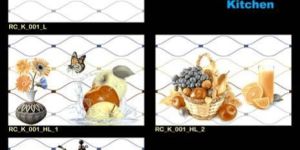 12x18 Glossy Series Kitchen Wall Tiles