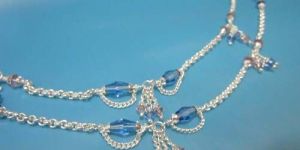 Bombey Silver Anklets