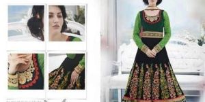 Semi Georgette Anarkali Suits