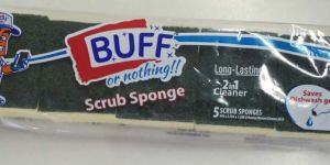BUFF 2 in 1 Scrub Sponge