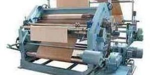 Single Face Oblique Type Paper Corrugation Machine